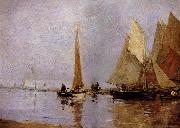 Eugene Boudin Les Regates china oil painting reproduction